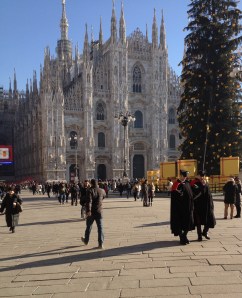 Il Duomo with Carabinieri