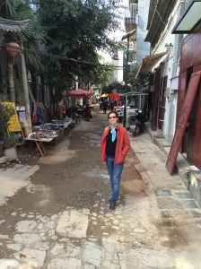 Mesa in the old town of 