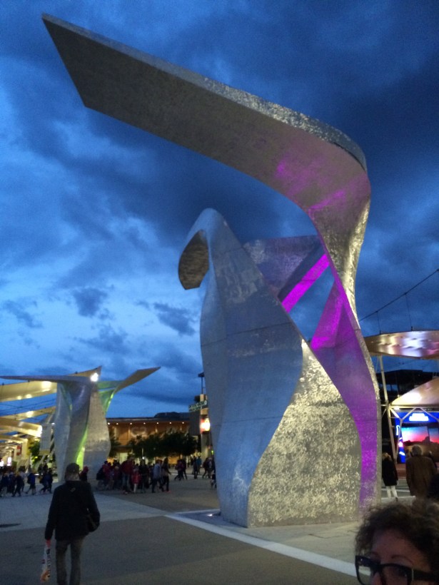 Evening at Milan EXPO